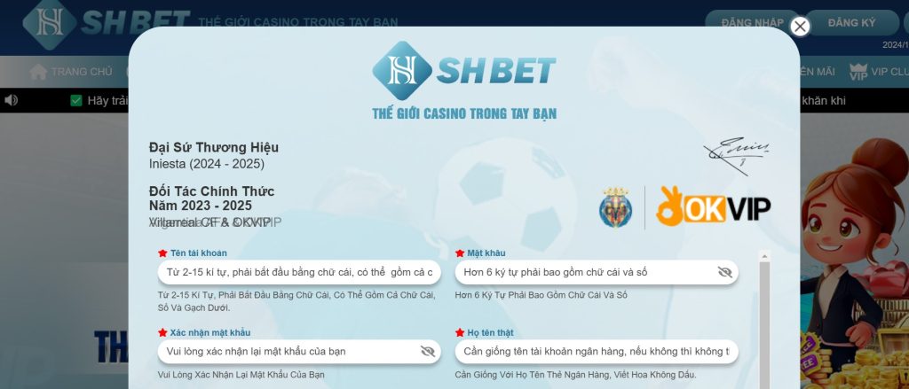 Hướng dẫn quy trình tham gia cá cược Live Casino tại Shbet